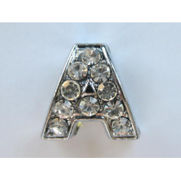 Distanziatore lettera strass A