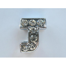 Distanziatore lettera strass J