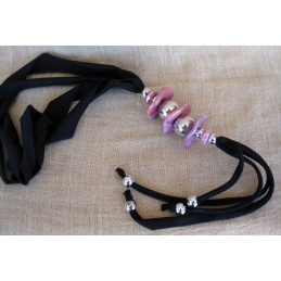 Collana in licra con...