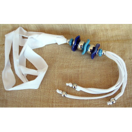 Collana in licra con...