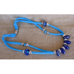 Collana in licra con...
