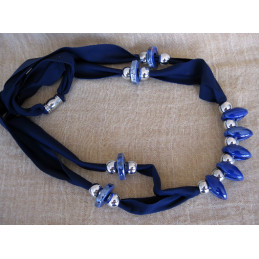 Collana in licra con...