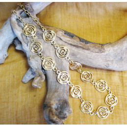 COLLANA ZAMA DORATA -239