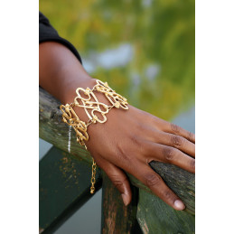 Bracciale in zama gold 112