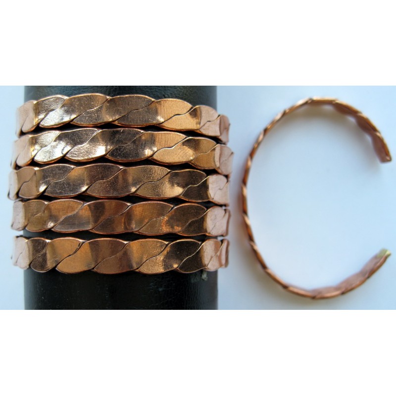 Bracciale Magnetico EBUTY In Rame Puro 99,9% – Donna – Regolabile 20 Cm – Con Magneti 3000 Gauss