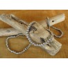 BRACCIALE ACCIAIO SFERE 4 MM ASSORTITI