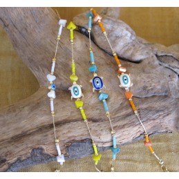 BRACCIALE CATENA E PERLINE...