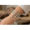BRACCIALE CATENA E CHICCO DI RISO
