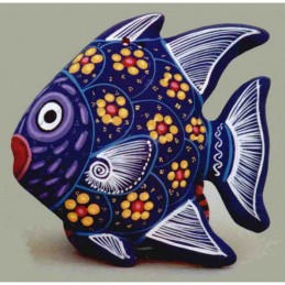 PESCE DA PARETE IN CERAMICA...