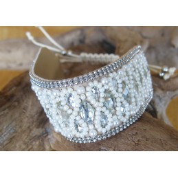 BRACCIALE PERLINE CREAM 27...