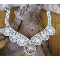 COLLANA PERLINE PENDENTE...