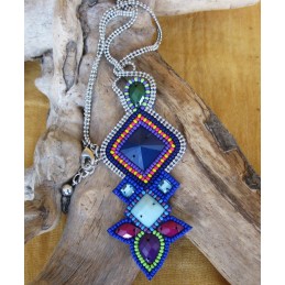 COLLANA PERLINE PENDENTE...