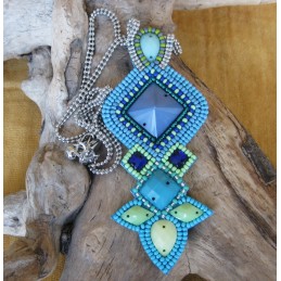 COLLANA PERLINE PENDENTE...