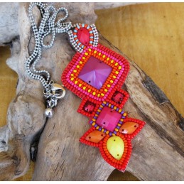 COLLANA PERLINE PENDENTE...