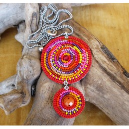 COLLANA PERLINE PENDENTE...