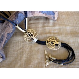 COLLANA ZAMA LUNGA GOLD -563