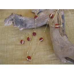COLLANA ZAMA DORATA PARURE...