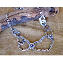 COLLANA ZAMA SILVER  -605