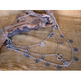 COLLANA ZAMA SILVER -168