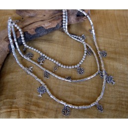 COLLANA ZAMA SILVER -195