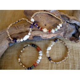 BRACCIALE IN ZAM  PIETRE...