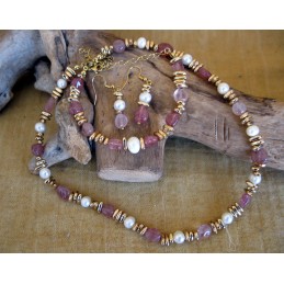 PARURE IN PIETRA DURA...
