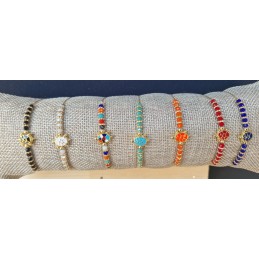 BRACCIALE CATENA PERLINE...