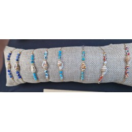 BRACCIALE CATENA PERLINE...