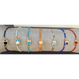 BRACCIALE CATENA PERLINE...