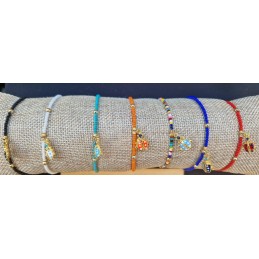 BRACCIALE CATENA PERLINE...