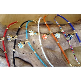 BRACCIALE CATENA PERLINE...
