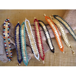 BRACCIALE CRISTALLI E ZAMA