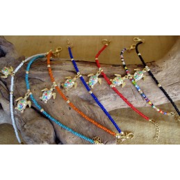 BRACCIALE CATENA PERLINE...