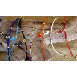 BRACCIALE CATENA PERLINE...