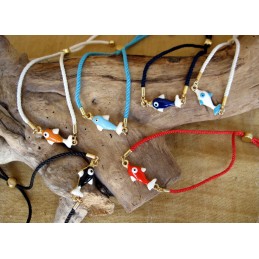 BRACCIALE CORDINO C/PESCE