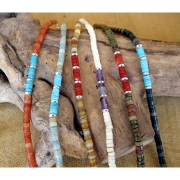 BRACCIALE CILINDRO  PIETRA