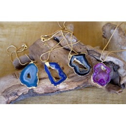 COLLANA IN OTTONE CON...