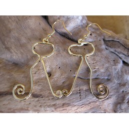 ORECCHINO ZAMA DORATO G134