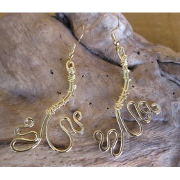 ORECCHINO ZAMA DORATO G124