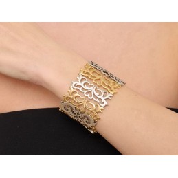 BRACCIALE ZAMA SILVER/GOLD...