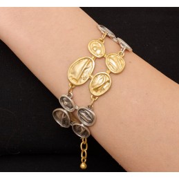 BRACCIALE ZAMA SILVER/GOLD...