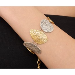 BRACCIALE ZAMA SILVER/GOLD...