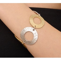 BRACCIALE ZAMA SILVER/GOLD...