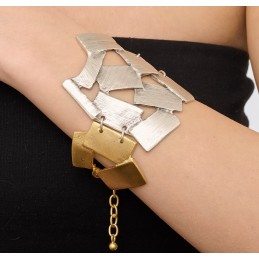 BRACCIALE ZAMA SILVER/GOLD...