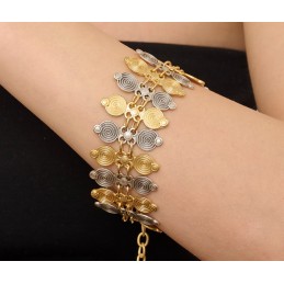 BRACCIALE ZAMA SILVER/GOLD...