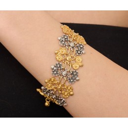 BRACCIALE ZAMA SILVER/GOLD...