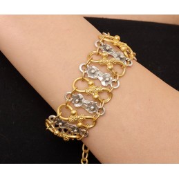 BRACCIALE ZAMA SILVER/GOLD...