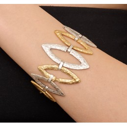 BRACCIALE ZAMA SILVER/GOLD...