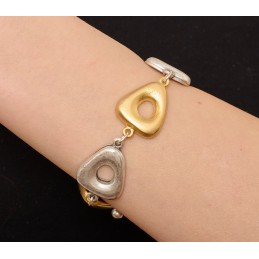 BRACCIALE ZAMA SILVER/GOLD...