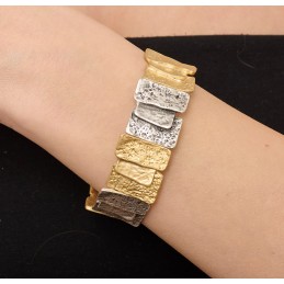 BRACCIALE ZAMA SILVER/GOLD...